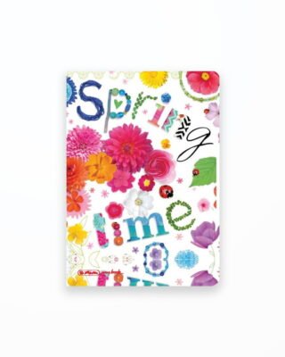 Caiet My.Book Flex A5 2X40F Dictando+Patratele Motiv Spring Time