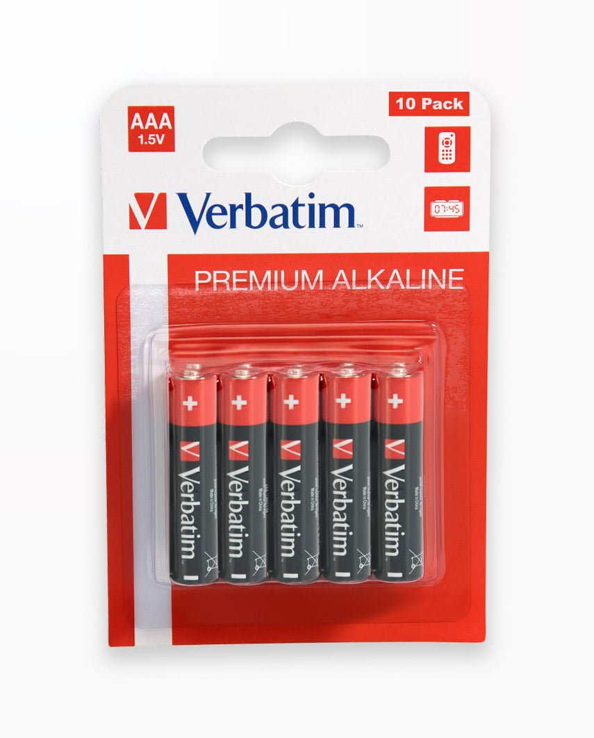 Baterii Verbatim Aaa/Lr03 Alkaline - Blister Pachet 10