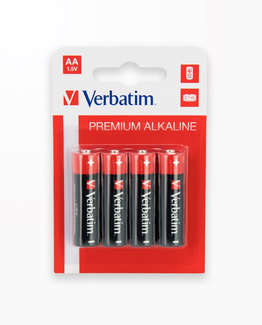 Baterii Verbatim Alkaline Aa - Blister Pachet 4