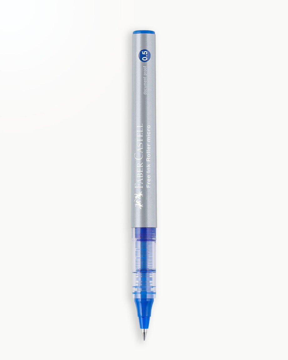 Roller Faber-Castell Free Ink 0.5 mm - albastru
