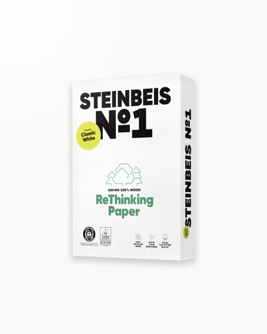 Steinbeis N° 1 - reciclata, A4 80g